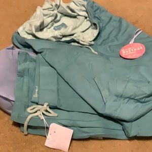 Ladies L Softest green Pajama set NEW 912074